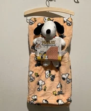 Snoopy Blanket & Snoopy Stuffed Animal Peanuts Baby or Pet Blanket