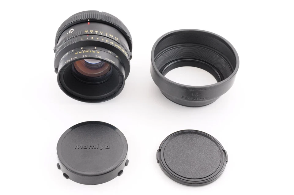 No Fog **Almost MINT w/ Hood** Mamiya K/L KL 127mm f/3.5 L For RB67 Pro S SD JPN - Image 3 of 4