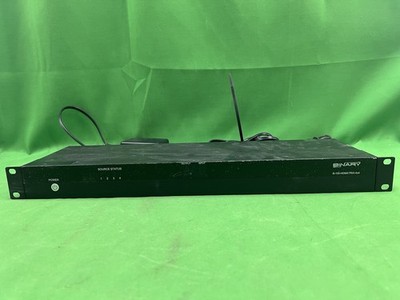 Binary B-100-HDMATRIX-4X4 4x4 HDMI Matrix Switch W/ Power Supply Tested (e16)