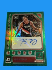2023-24 Panini Donruss - Signature Series Kris Murray #SS-MUR Green Foil
