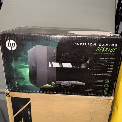 HP Pavilion Gaming Desktop NVIDIA GeForce RTX 3060 i5-10400F 8GB DDR4 256 GB SSD