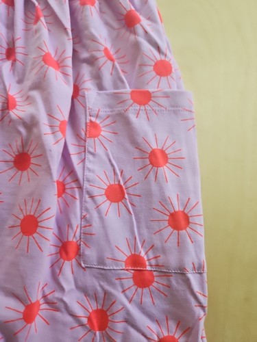 NWT HANNA ANDERSSON SUNSHINE LILAC PULLOVER BREEZY POCKET TANK DRESS 130 8 - Picture 2 of 5
