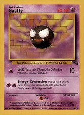 GASTLY 33/62 FOSSIL UNLIMITED LP on eBay