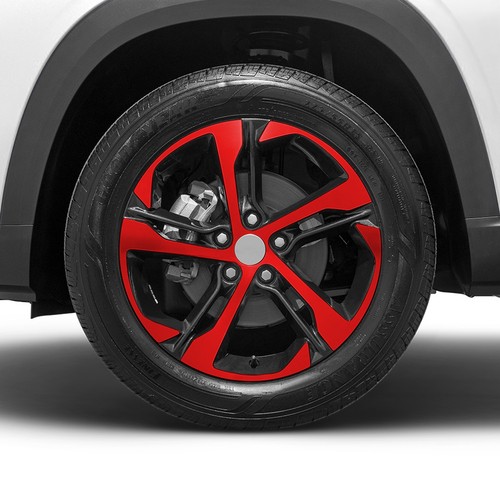 Chrome Delete Blackout Vinyl Overlays for 2024+ Chevy Trax 18" Wheels - Foto 6 di 8