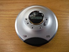 Durabrand CD-565 Portable CD Player Silver  Black w/Headphones Tested  Working