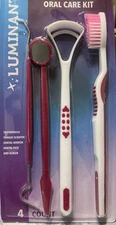 LUMINANT Oral Care Kit/4 Pieces  (Soft) NEW.
