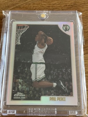 1998-99 Topps Chrome Refractor Paul Pierce RC #135