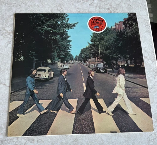 THE BEATLES LP Abbey Road PCS7088 Apple Records Glossy Cover