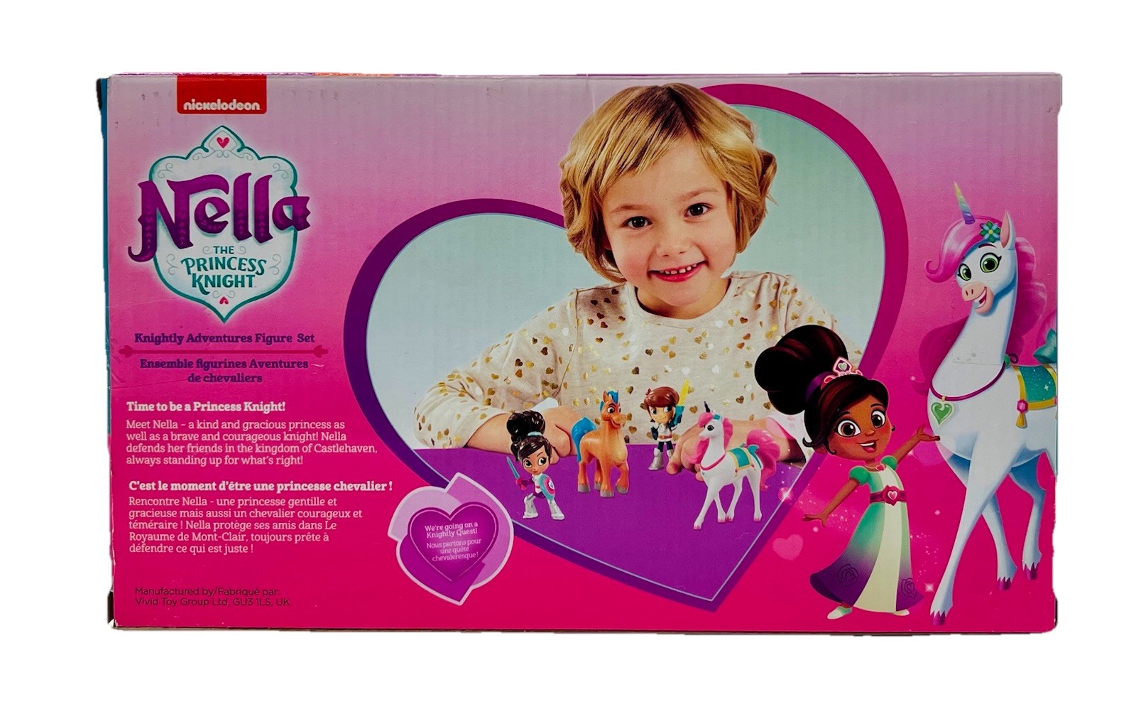 NELLA The Princess Knight Knightly Adventures Figure Set RARE