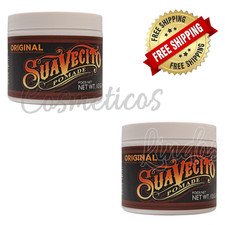 2Pcs Suavecito Original Hold Pomade - Medium Hold Water 4Oz