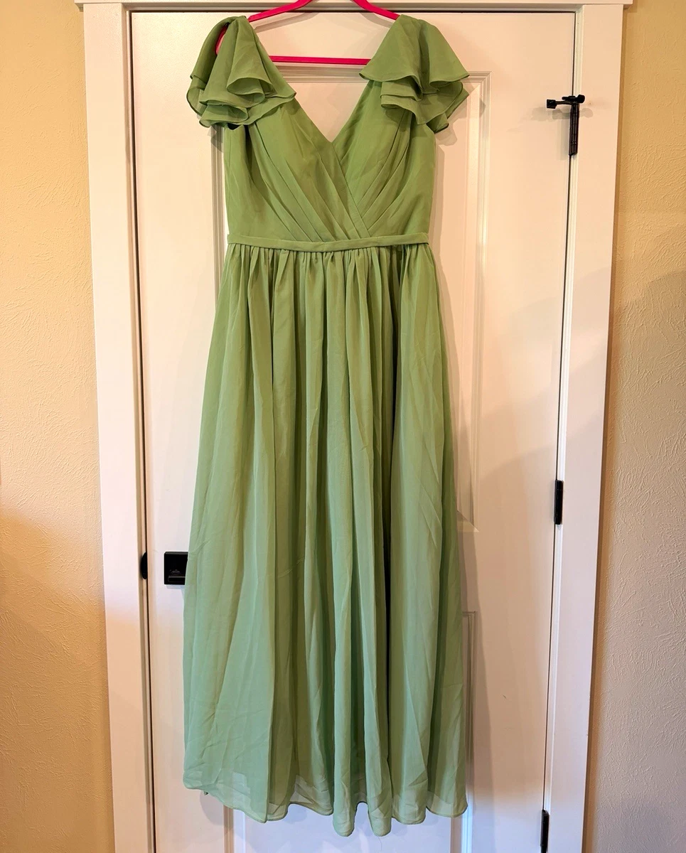 green jewel dress Jovani 47619 - Long Stretch Crepe Sheath 9-10 years main image 0