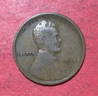 1915S US LINCOLN Cent! "San Francisco" Mint! Lower Mintage! VG+! Old US Coin!
