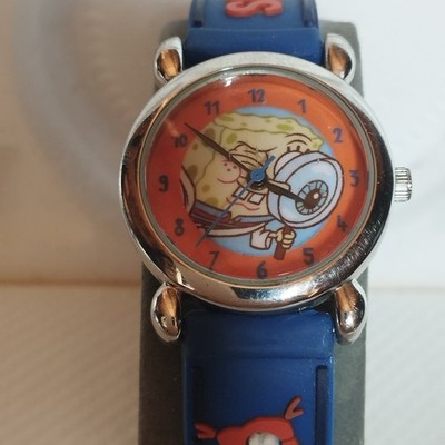 SPONGEBOB Vintage Kinderuhr Quarz inkl. Batterie alles Original 2011