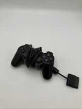 Sony PlayStation 2 OEM Dual Shock Analog Controller - Black (Not Tested)