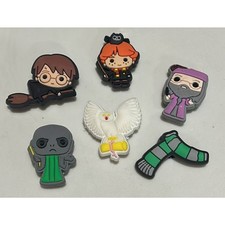  6 NEW Harry Potter Croc Shoe Charms