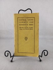 LITTLE ANN - COWBOY JOE - HORSESHOE MIKE Old-Time Ballads, Cowboy Songs & Church