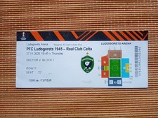 Ludogorets - Celta Vigo - 27.11.2025 UEFA Еuropa League - Ticket