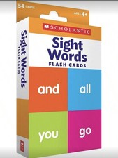 Children Flash Cards, Sight Words