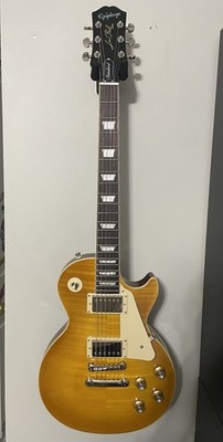 Epiphone Les Paul Standard Electric Guitar Lemon Burst with Gibson Pickups