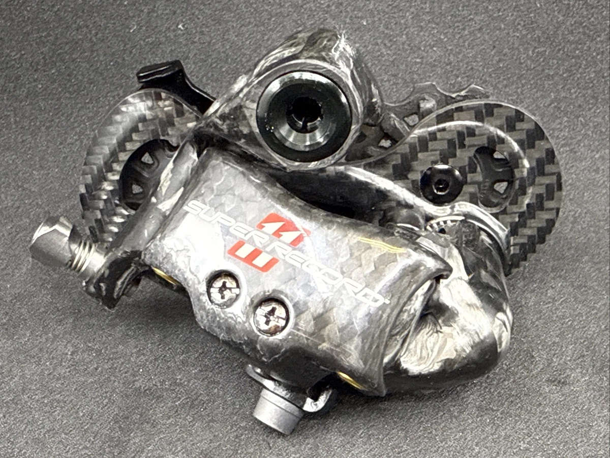Dérailleur Campagnolo Record Titane Carbone 10v – Fabriqué En Italie