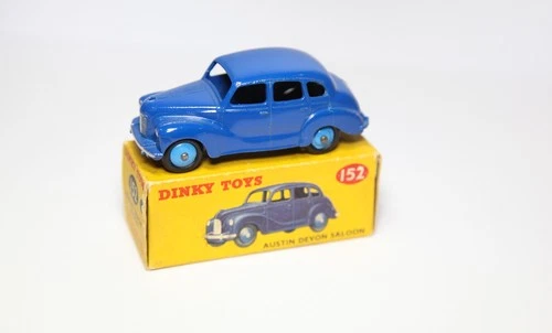 Dinky 152 Austin Devon Saloon In Original Box - Near Mint Dark Blue