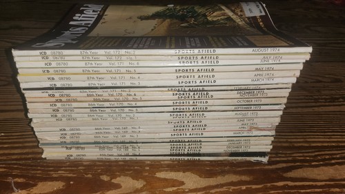 Vintage Sports Afield Lot 1972-1974 23 Issues LOOK!!! - Picture 6 of 7