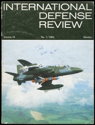 1983 INTERNATIONAL DEFENSE REVIEW v16 #7, BRITISH AEROSPACE HAWK, PARIS SHOW