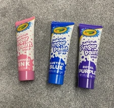 Set of 3 Crayola bathtub fingerprint soaps