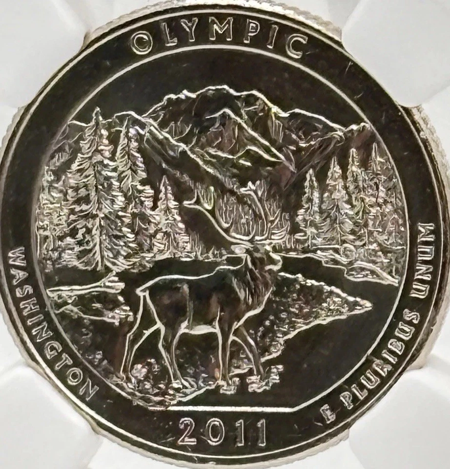 2011-P ATB 25C “Olympic” Early Releases” MS 67 #13429 - Image 2 of 4