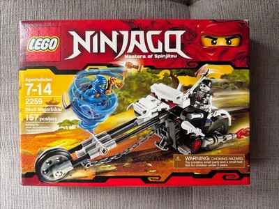 New Sealed LEGO Ninjago Skull Motorbike 2259 Jay The Golden