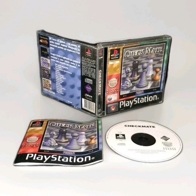 Spiel Check Mate Checkmate sony PLAYSTATION 1 Ps1 Komplette Eng