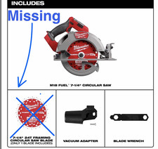 Milwaukee M18 FUEL 18V Lithium-Ion Brushless 7-1/4 in. Circular Saw, Tool-Only