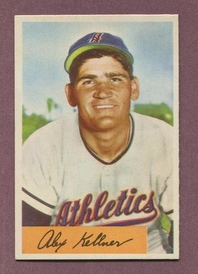 1954 BOWMAN ALEX KELLNER #51 - PHILADELPHIA A'S - EX+ (2602)
