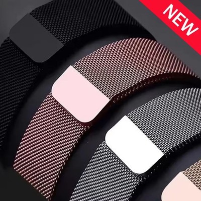 Für Samsung Galaxy Watch 7 6 5 4 3 Classic S3 Armband 20mm 22mm Ersatz Magnet