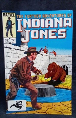The Further Adventures of Indiana Jones #22 (1984 Marvel Comics Comic Book