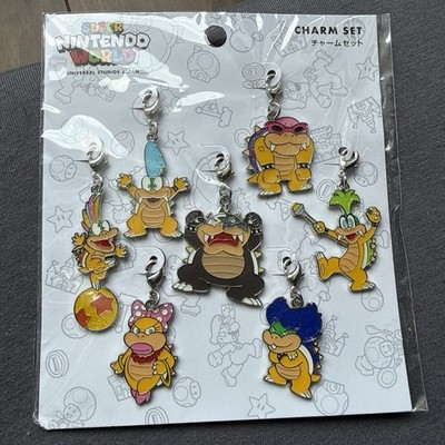 USJ Universal Studios Japan Limited Koopalings  Bowser Charm Set Nintendo World