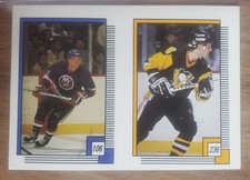 1988-89 O-Pee-Chee Stickers Alan Kerr/Dan Quinn #106/236