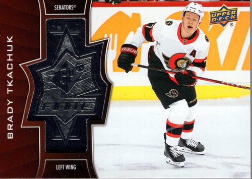 Brady Tkachuk #SF-21 2020 Upper Deck SPx Finite card
