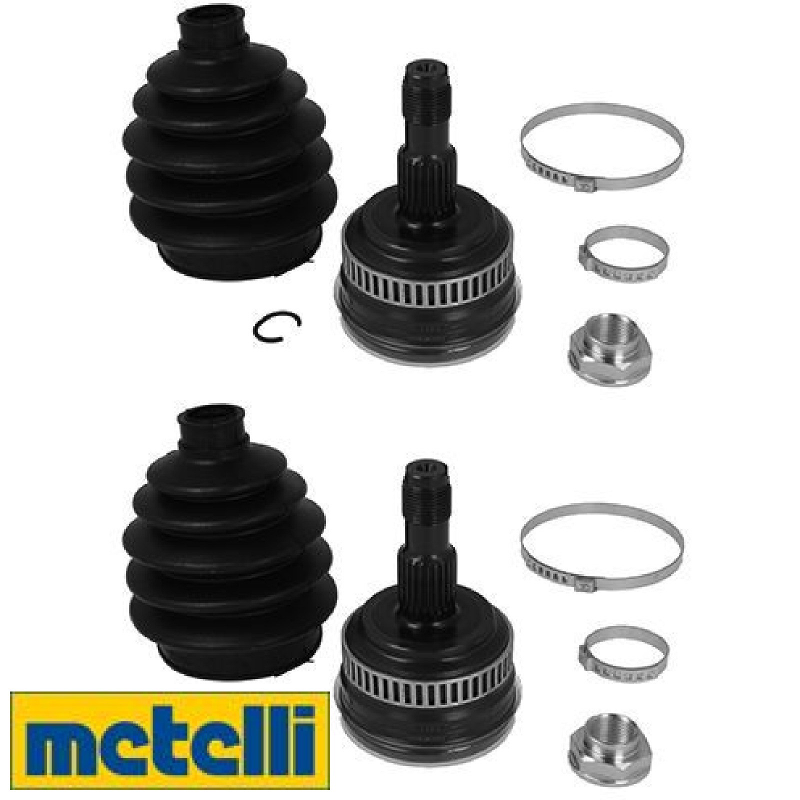 2x Gelenksatz für Antriebswelle metelli 15-1434 2 Gelenksätze Vorne