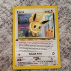Pokémon Eevee 38/75 Neo Discovery 1st Edition Uncommon 50 HP Basic English