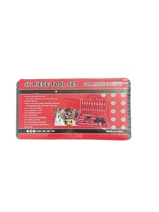 46 Ensemble d'outils de pièce pour la maison & Automatique - Chaussettes, cliquets, barres d'extension - NIB
