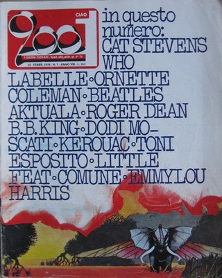 CIAO 2001 7 1976 Labelle BB King Little Feat Donna Summer Cat Stevens Aktuala