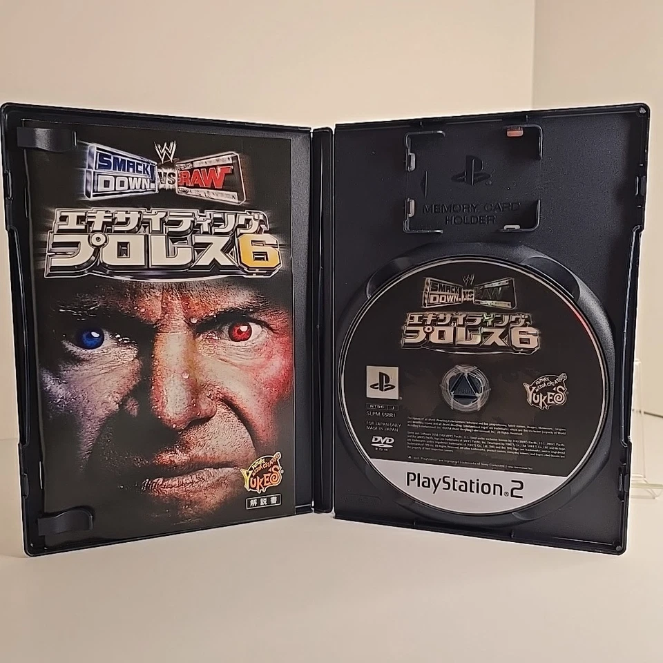 WWE Smackdown VS RAW Exciting Prowrestling 6 CIB PlayStation 2 Japanese PS2 - Image 2 of 3