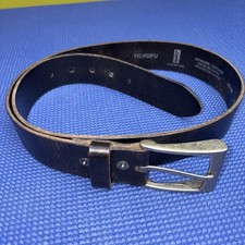 Levi's Vintage men's 11LV02FU Black Leather Belt Tag size 36/90