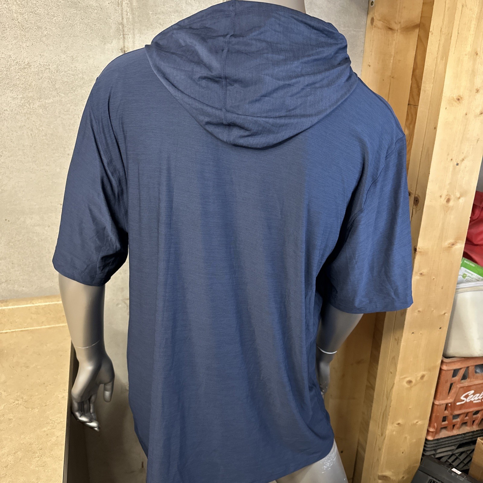 Devops Short Sleeve Performance Hoodie Shirt Lot … - image 7