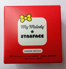 Hello Kitty MM Starface Refillable Compact Plus 32 Hydrocolloid Pimple Patches