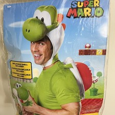 Mario Bros Yoshi Halloween Costume Kit Adult One Size