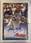 2026 Topps Series 1 John Kruk 1991 Topps Baseball Autographs (RAW)