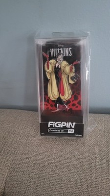 FiGPiN Disney Villains: #755 Cruella da Vill NEW Sealed