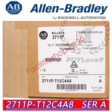 Allen Bradley 2711P-T12C4A8 Touch Screen Brand New Seal stock Free shipping
